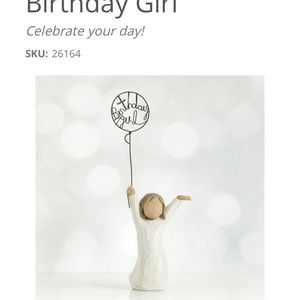 Willow Tree Birthday Girl figurine New in box